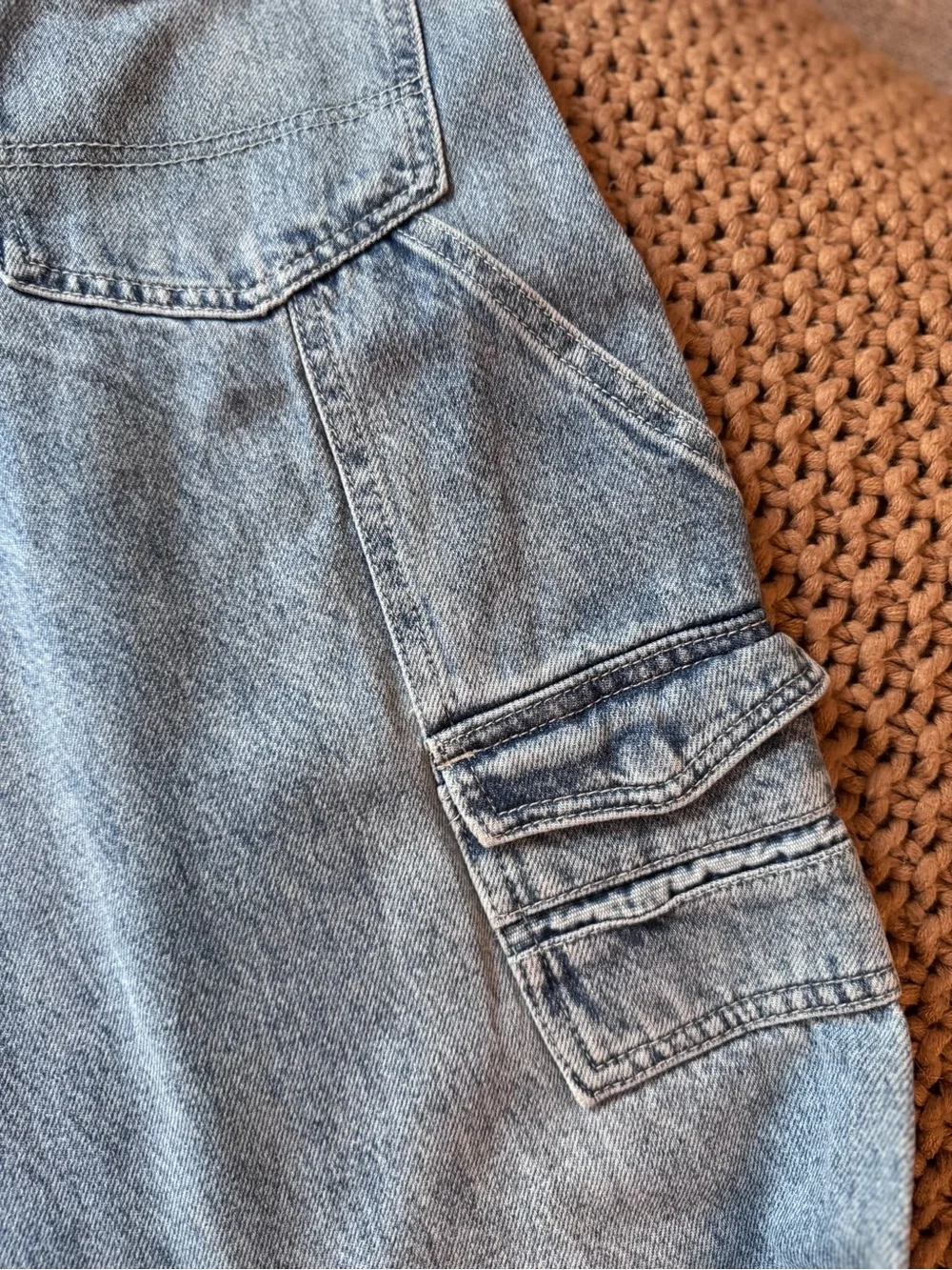 PacSun Baggy Jeans 31x32 Light Wash Wide Leg Denim NWT Streetwear